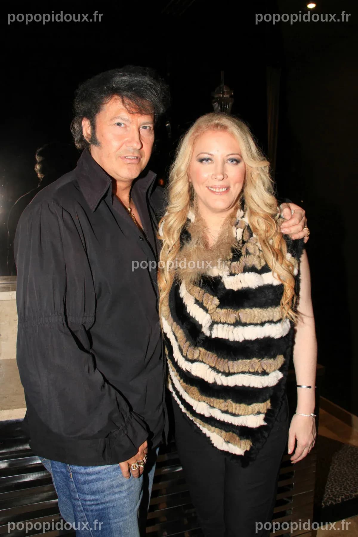 Photo : Exclusif - Loana Petrucciani et Eryl Prayer lors d'un dîner à l ...
