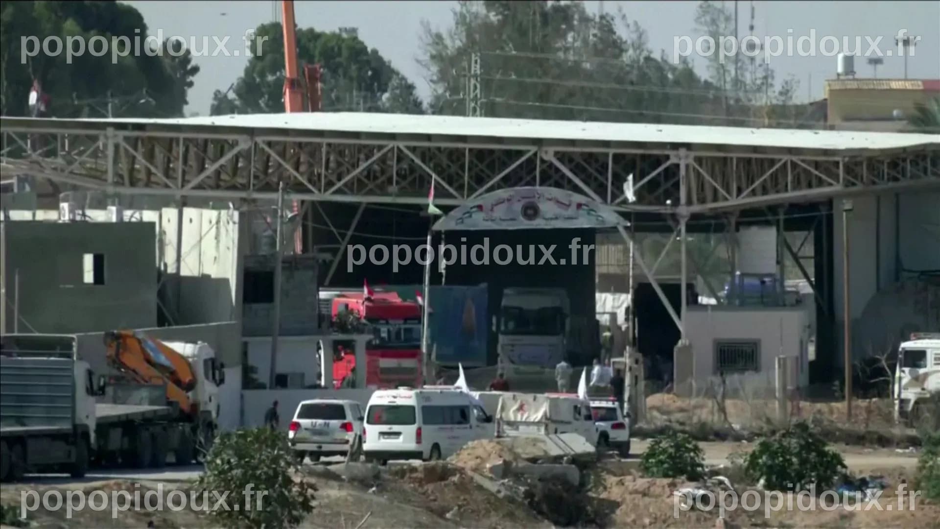 Guerre Israël - Gaza : le poste frontière de Rafah fermé à nouveau ...