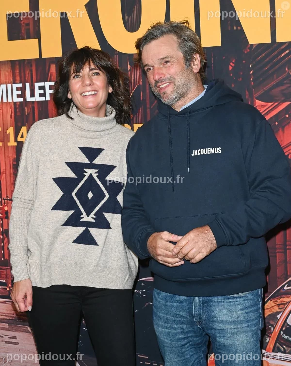 Photo : Estelle Denis et son compagnon Marc Thiercelin - Avant-première ...