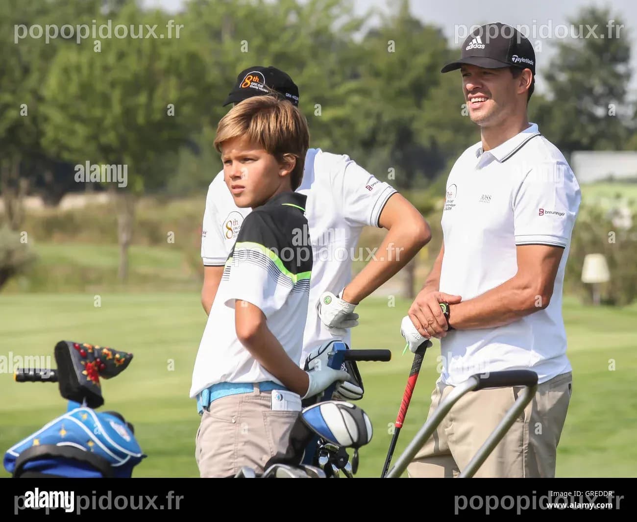 Michael Ballack With Son Emilio Stock Photo - Alamy