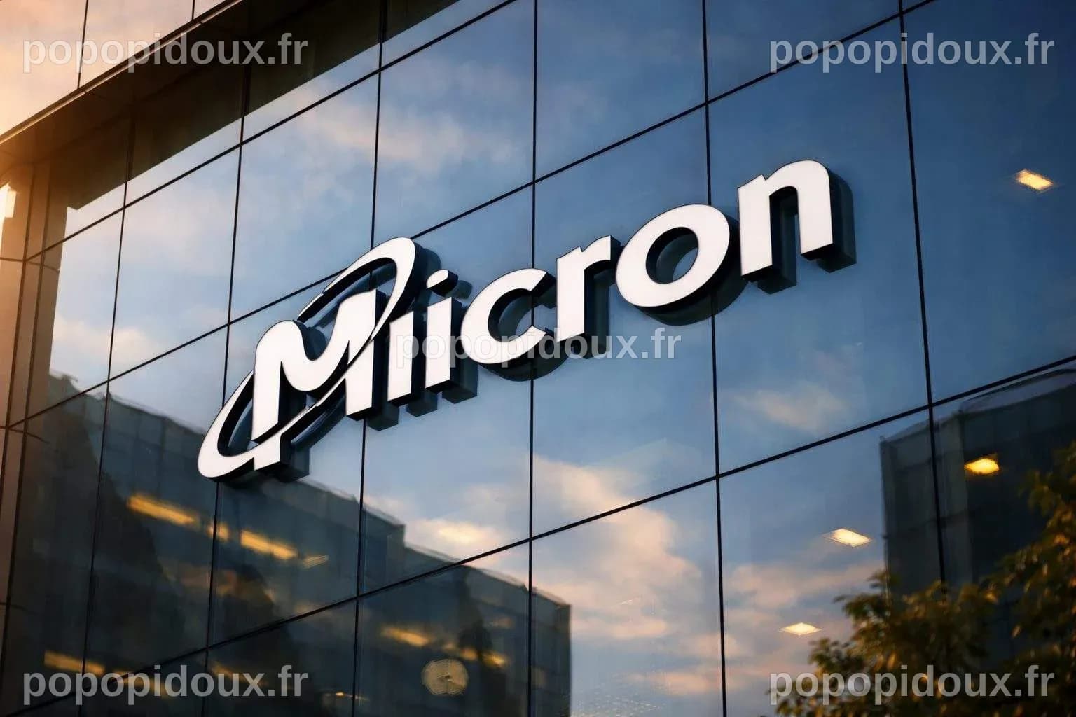 Micron Technology : Une chute spectaculaire de son action