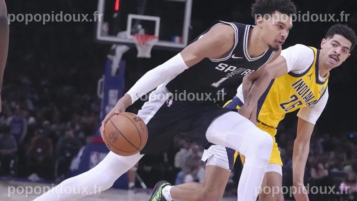 Victor Wembanyama brille pour son premier match NBA à Paris avec les Spurs