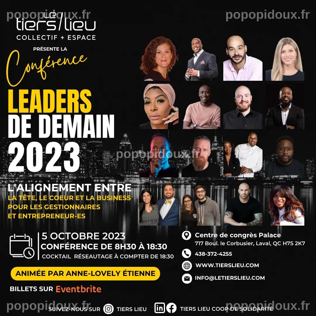 Leaders de Demain 2023 : Révolutionnez Votre Leadership ! – Média Laval