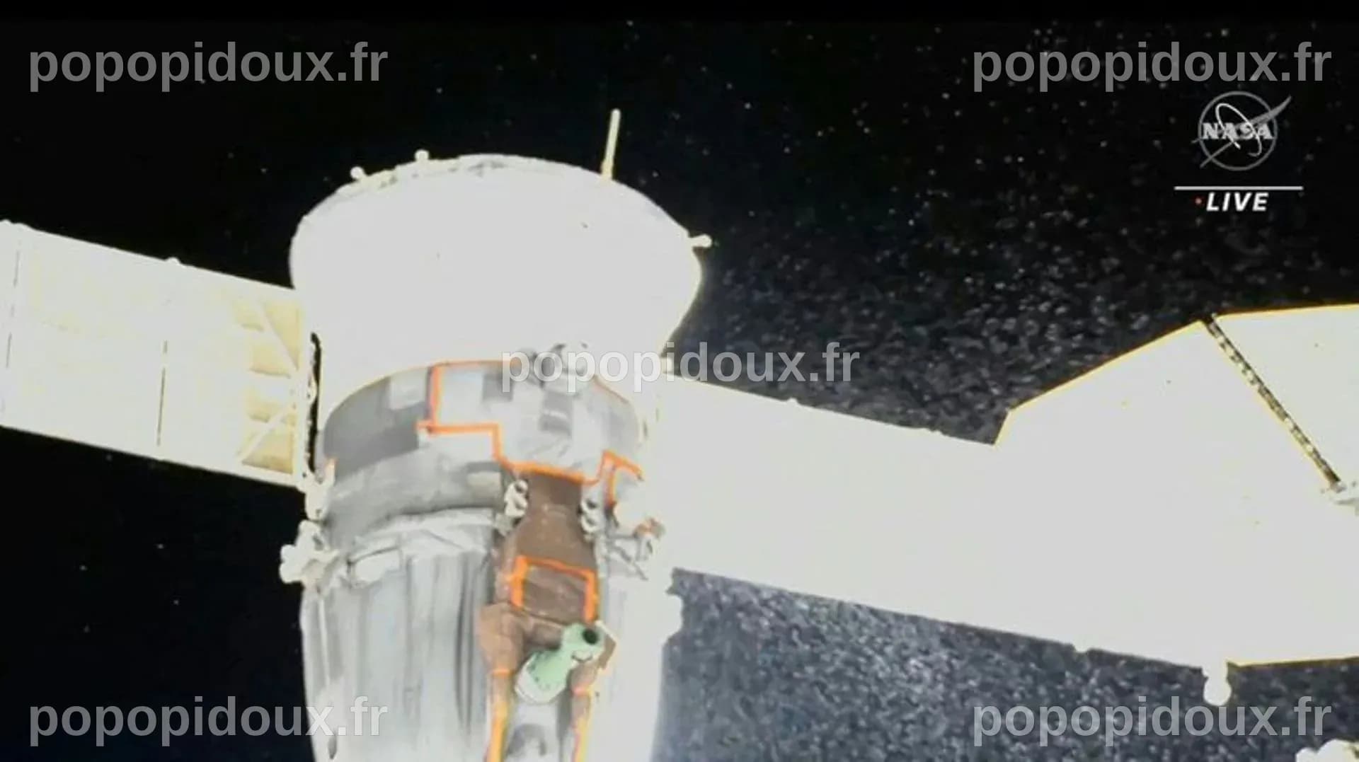 Inquiétude après une fuite sur un vaisseau russe arrimé à l’ISS - RTBF ...