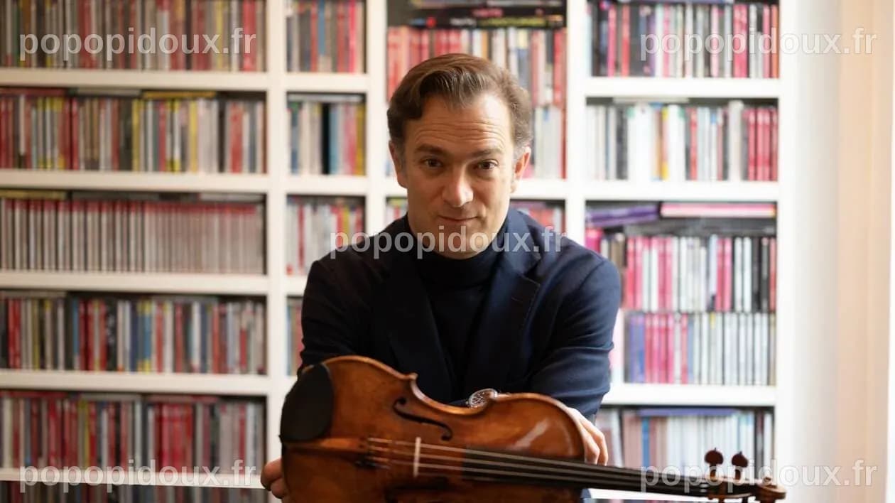 Le virtuose du violon Renaud Capuçon marie l’archet et la baguette de ...