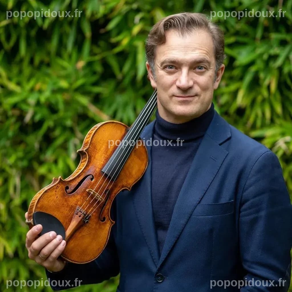 Le virtuose du violon Renaud Capuçon marie l’archet et la baguette de ...