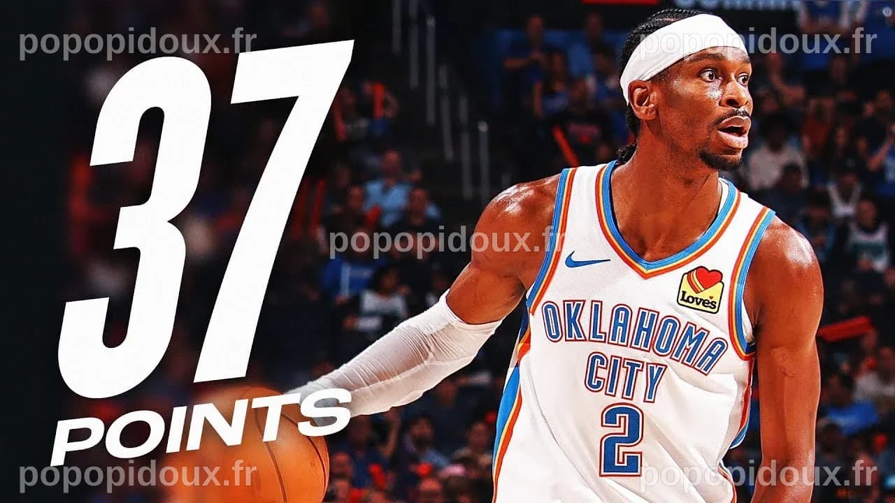 Shai Gilgeous-Alexander marque encore des points pour le titre de MVP ...