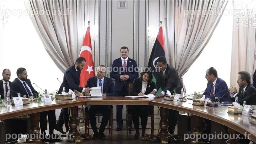 La Türkiye et la Libye signent un mémorandum d'entente sur les ...