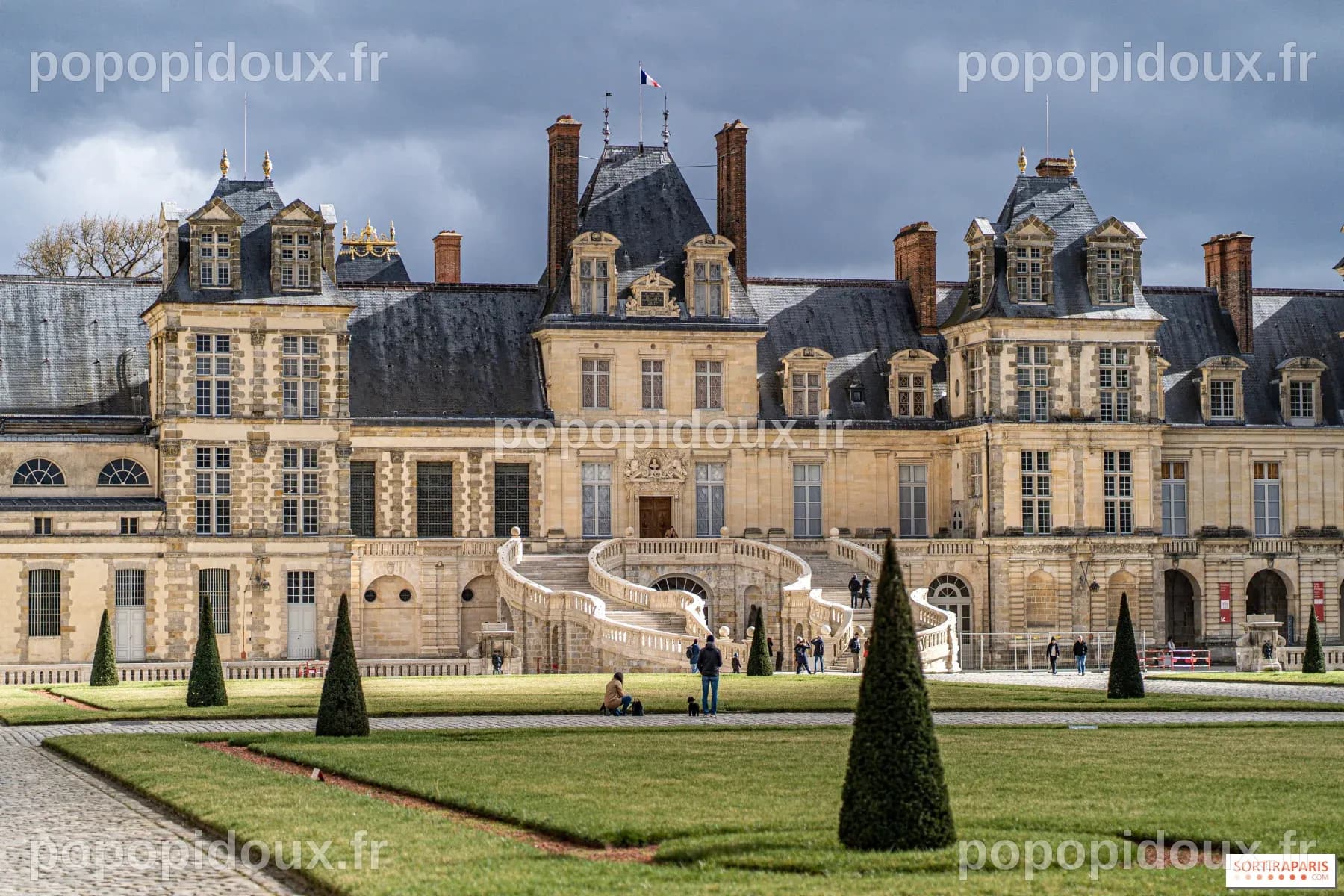 O Château de Fontainebleau, segunda residência dos reis de França ...