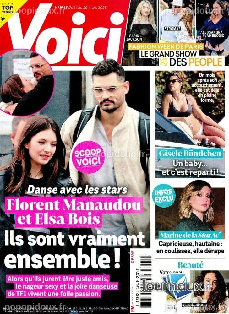 Elsa Bois et Florent Manaudou en couple ? La danseuse et le nageur très ...