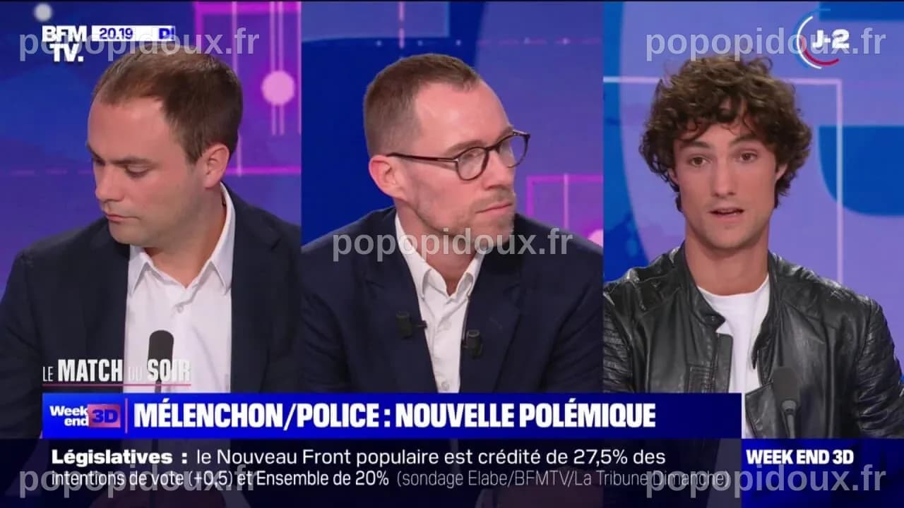 LE MATCH DU SOIR – Pablo Pillaud-Vivien sur les propos de Jean-Luc ...