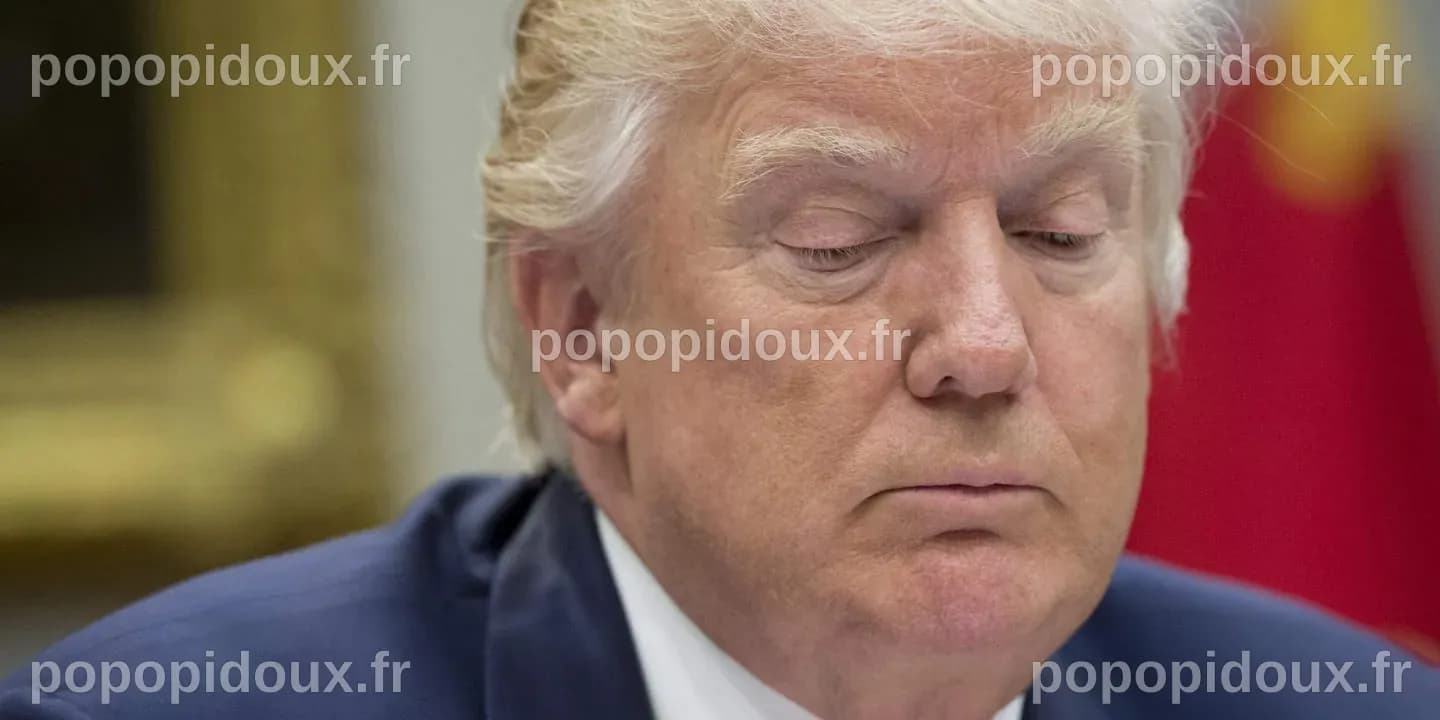 Trump Atteint des Niveaux Record d'Impopularité dans les Sondages Publics