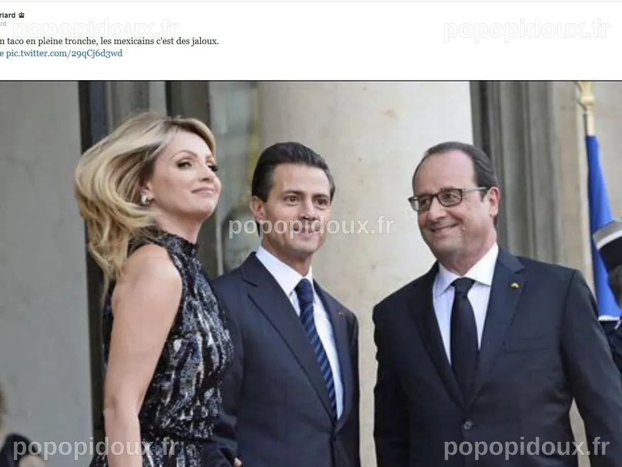 La photo WTF : François Hollande, serial lover, dévore des yeux la ...