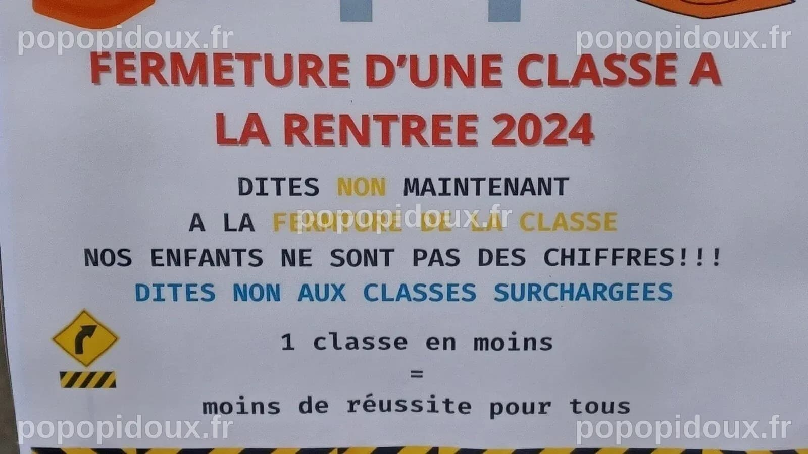 Pétition · Non à la fermeture d'une classe - France · Change.org