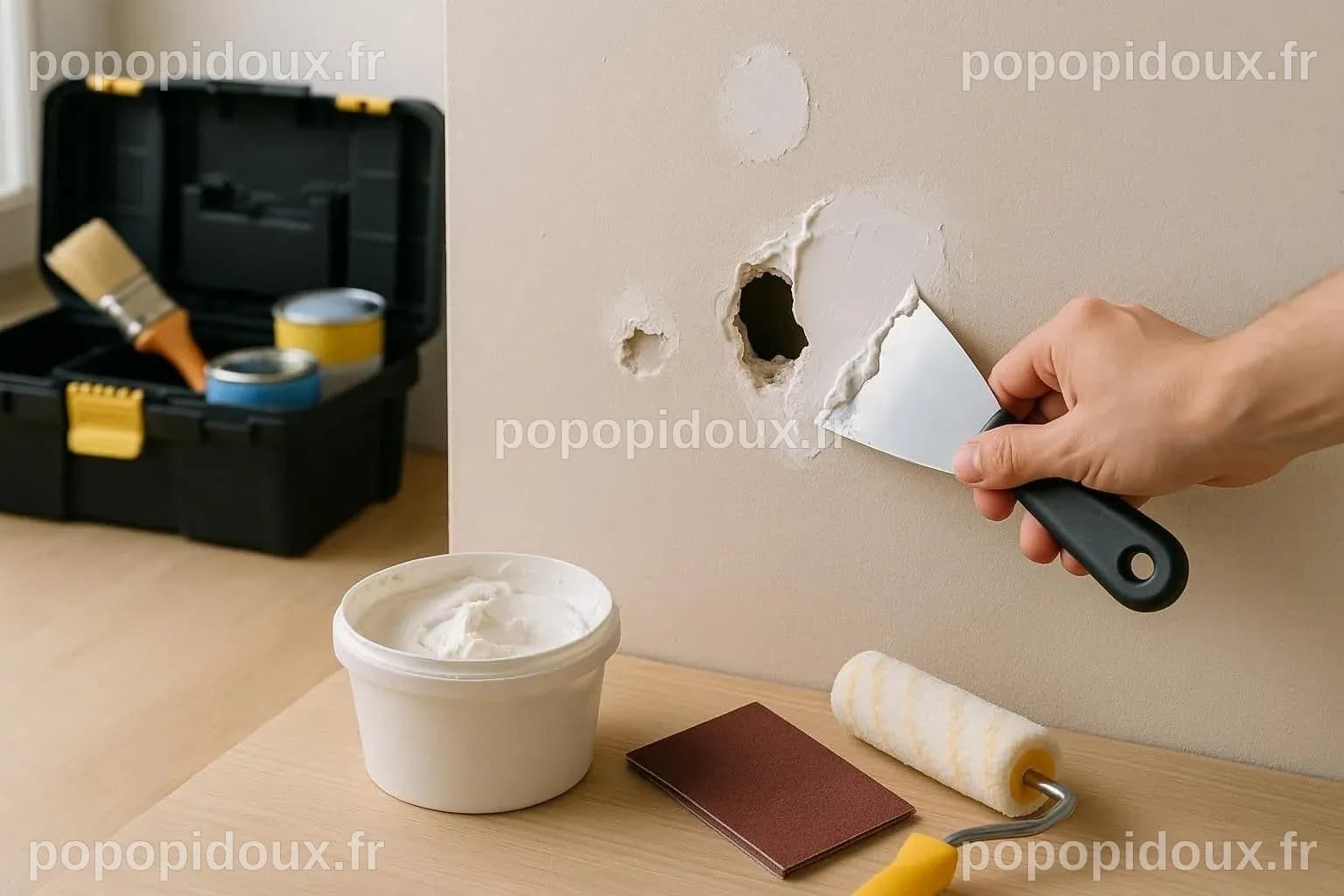 Comment bien reboucher un trou dans le placo : astuces et méthodes ...
