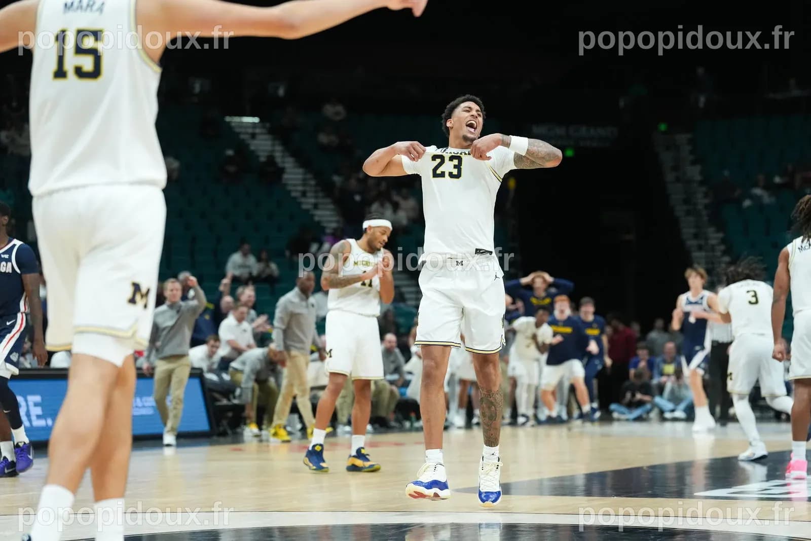 Yaxel Lendeborg : Le vétéran du Michigan qui fait sensation dans le tournoi NCAA