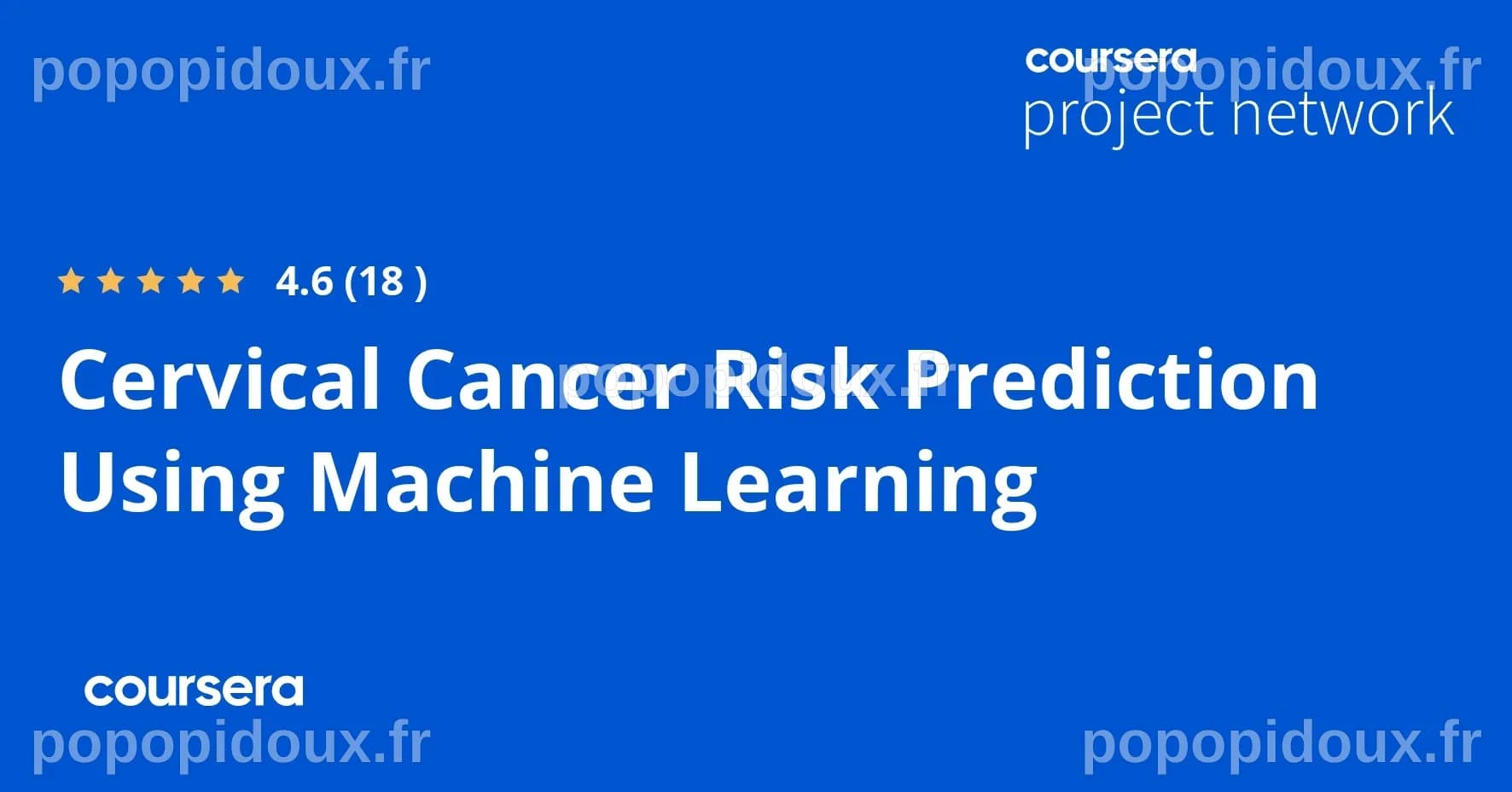 Cervical Cancer Risk Prediction Using Machine Learning - Coursya