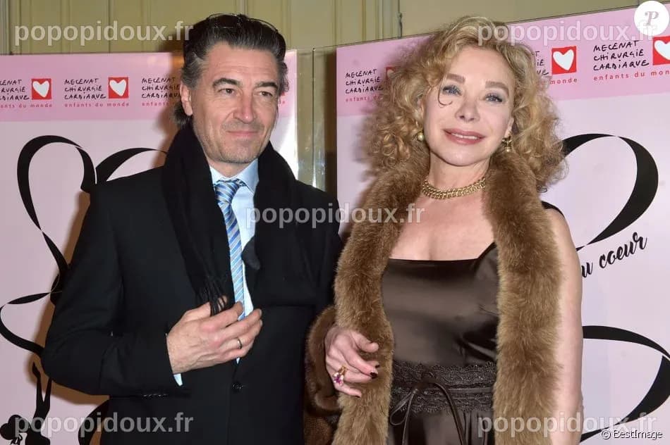 Grace de Capitani et son son compagnon le chef Jean-Pierre Jacquin à la ...