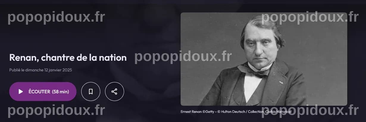 « Ernest Renan : Un Visionnaire de la Nation » au Cinéma L’Arvor de Rennes