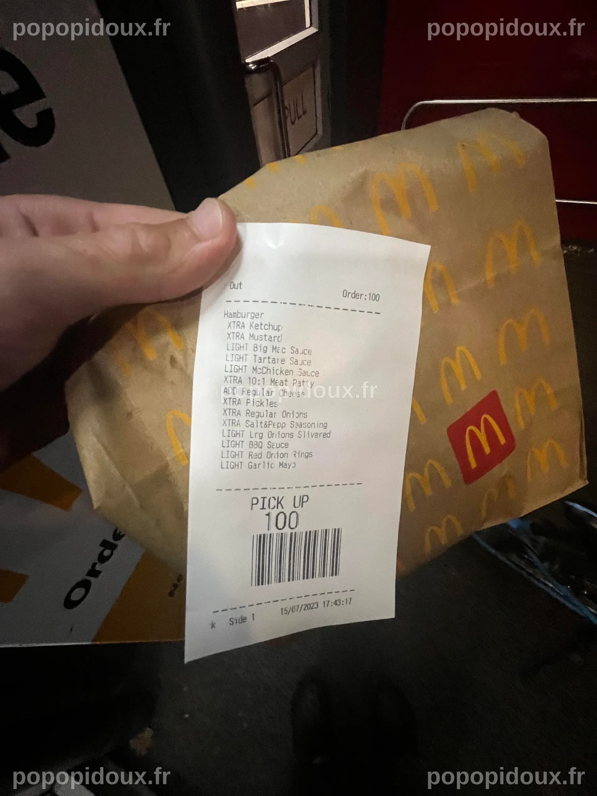 hate it when people who order like this : r/McLounge