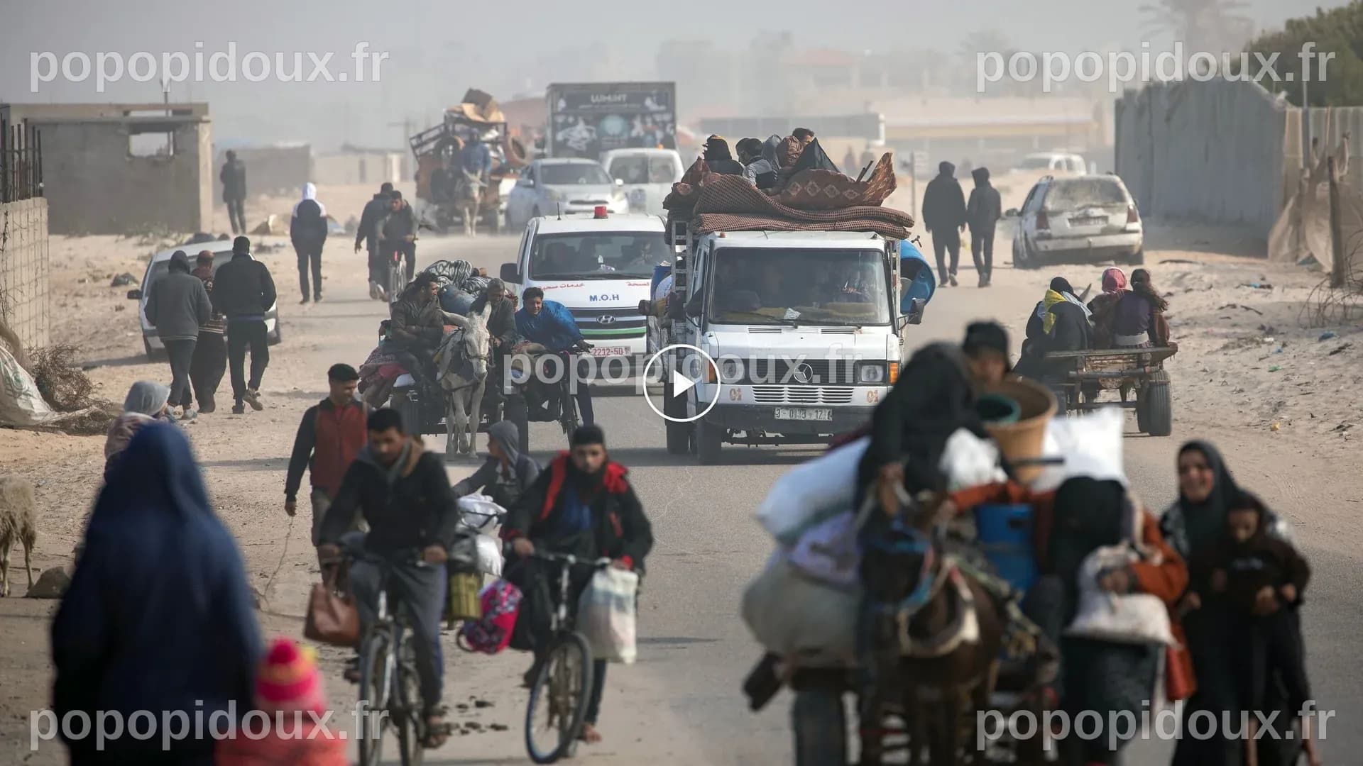 ‘There Is No Safety’: Gazans Scramble to Find Shelter as Israeli ...