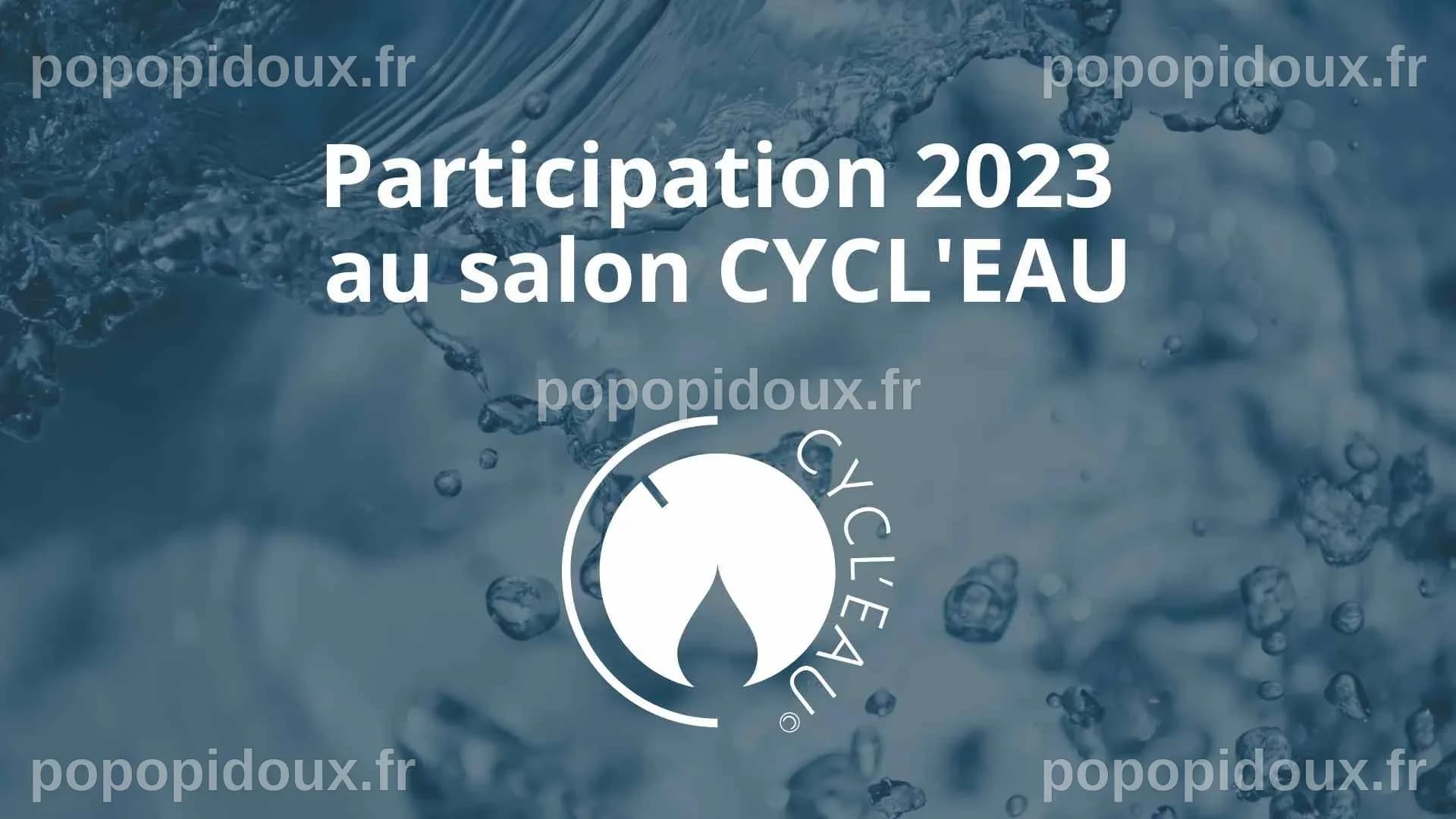 Hydrolog participe au salon CYCL'EAU 2023.