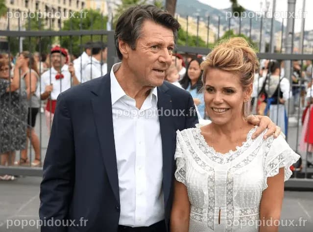Laura Tenoudji Et Estrosi Marriage