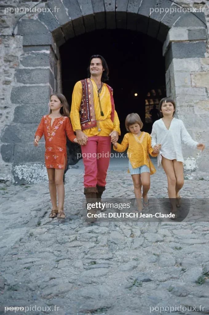 Close-up Of Jean-claude Drouot. France- 1970- Sisteron : en tournée ...
