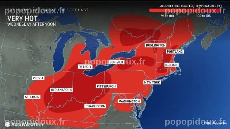 Une nouvelle vague de chaleur précoce frappe le Nord-Est cette semaine