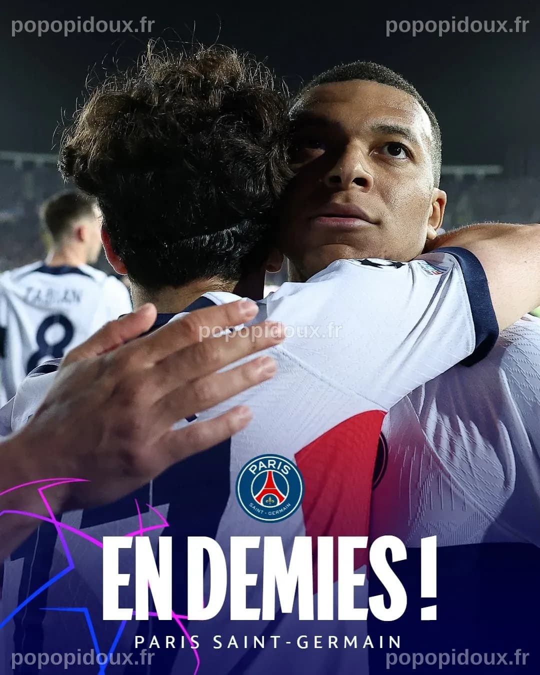 Barcelone 1-4 PSG: Les images de joie des joueurs et des supporters du ...