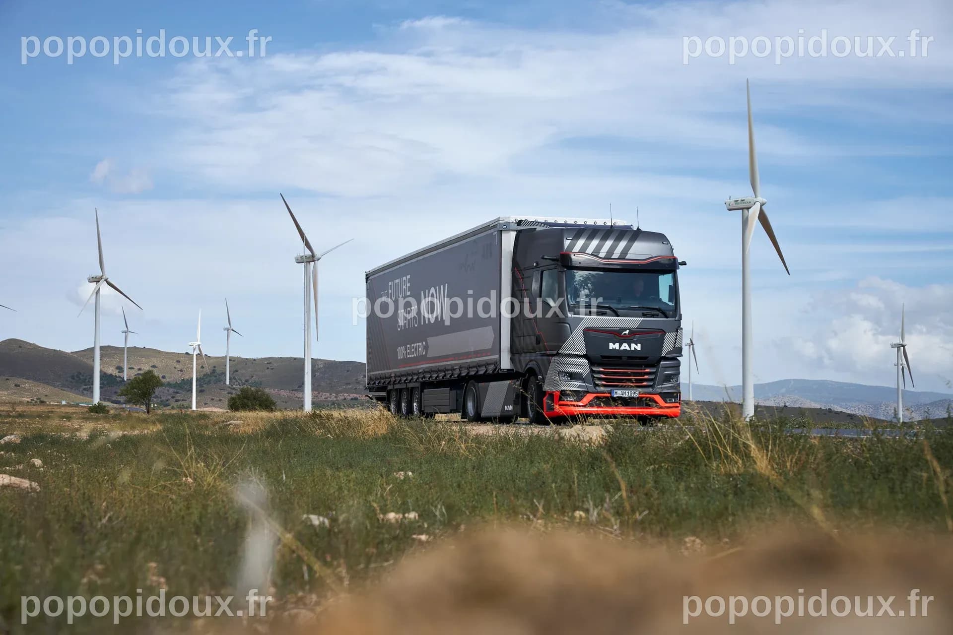 La commercialisation de série de la gamme de camions électriques MAN ...
