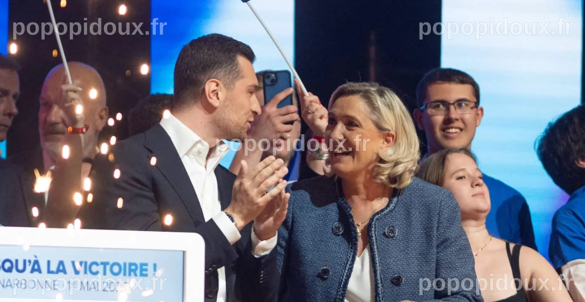 "Nous ne sommes pas en couple", Marine Le Pen met les choses au clair ...