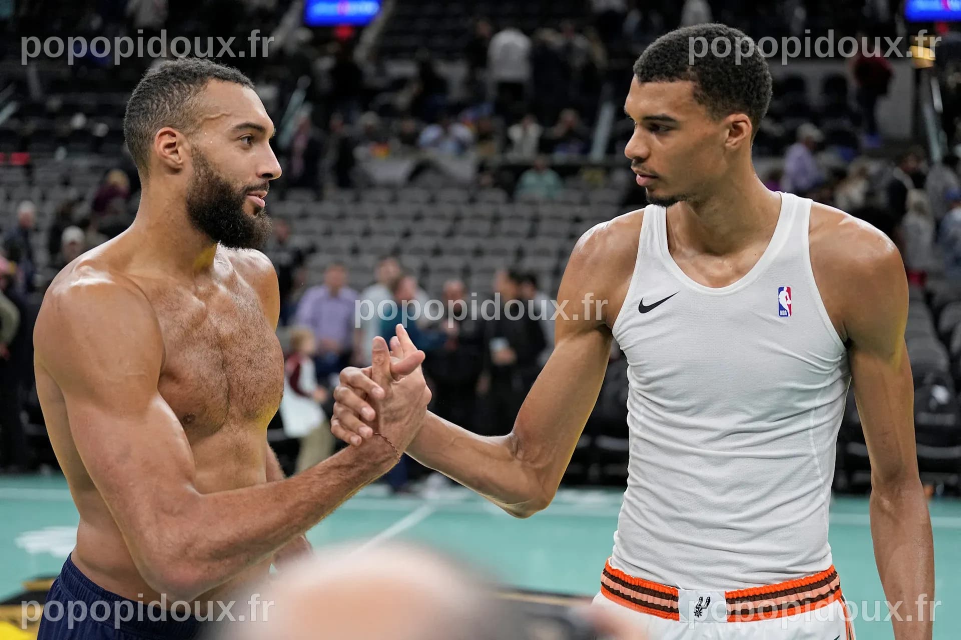 Un premier duel "spécial" pour Rudy Gobert et Victor Wembanyama ...