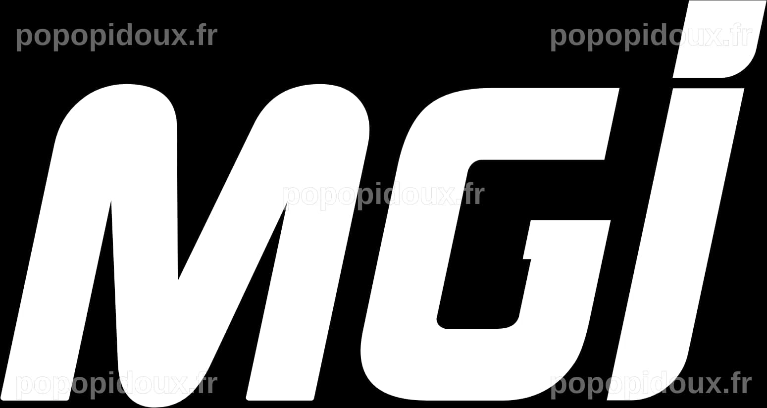 MGI Digital Technology logo in transparent PNG and vectorized SVG formats