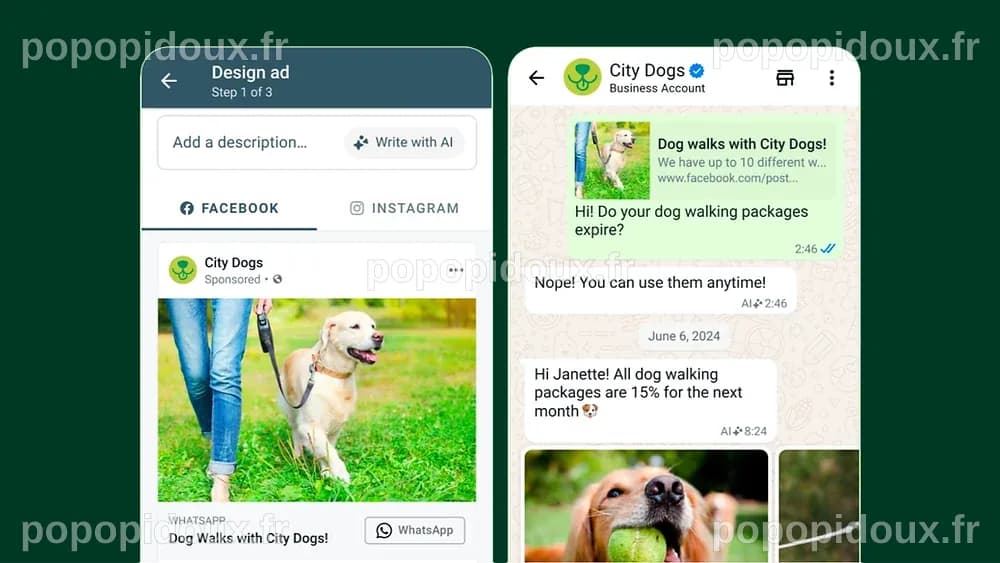 Meta Adds AI to WhatsApp Business