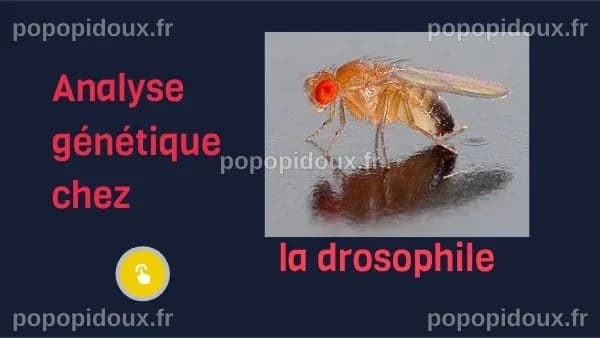 analyse genetique droso | Genially