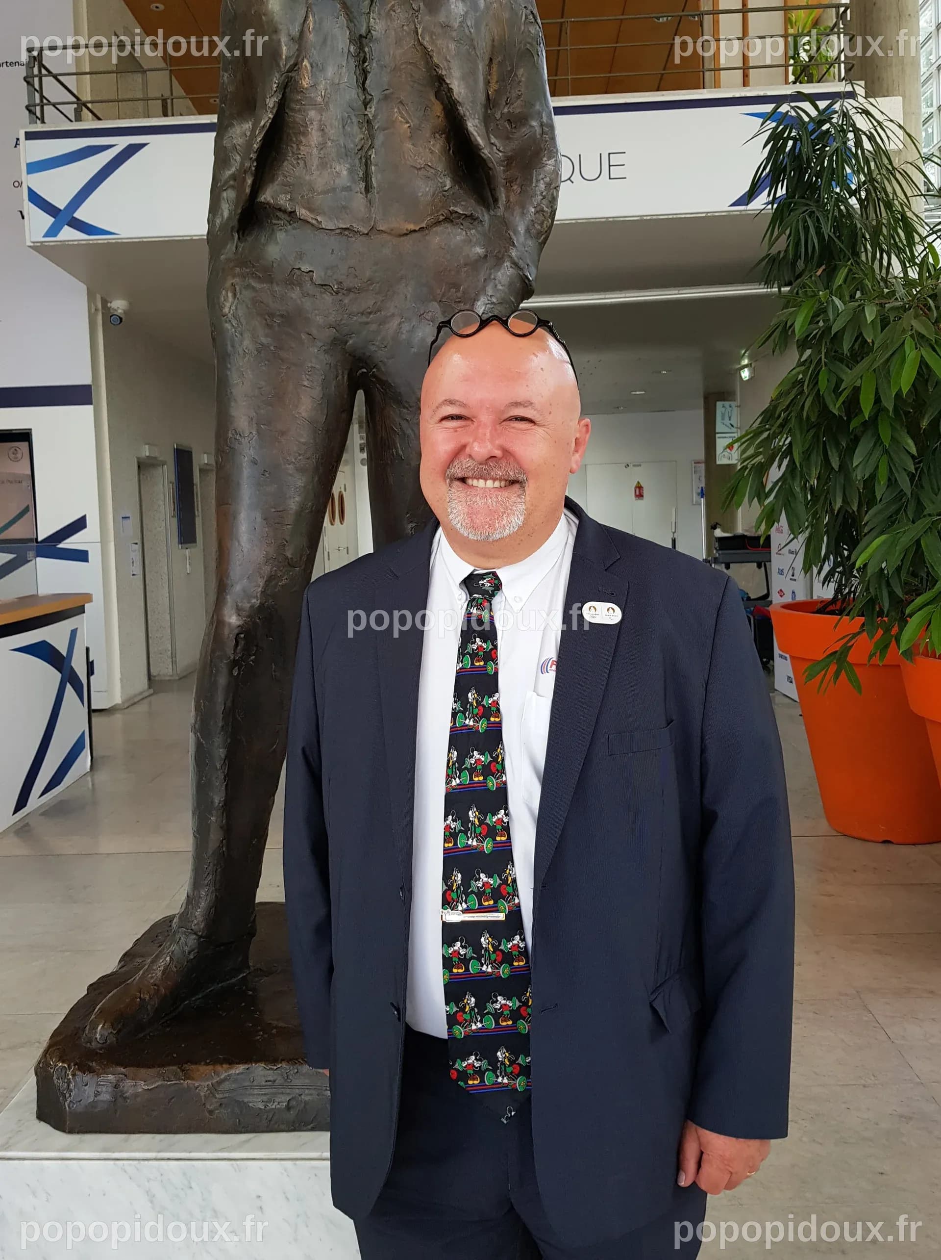 Stéphane HATOT, chargé de la culture olympique