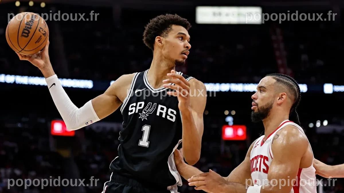 Victor Wembanyama brille lors de son premier match de play-offs en NBA avec 35 points face aux Blazers