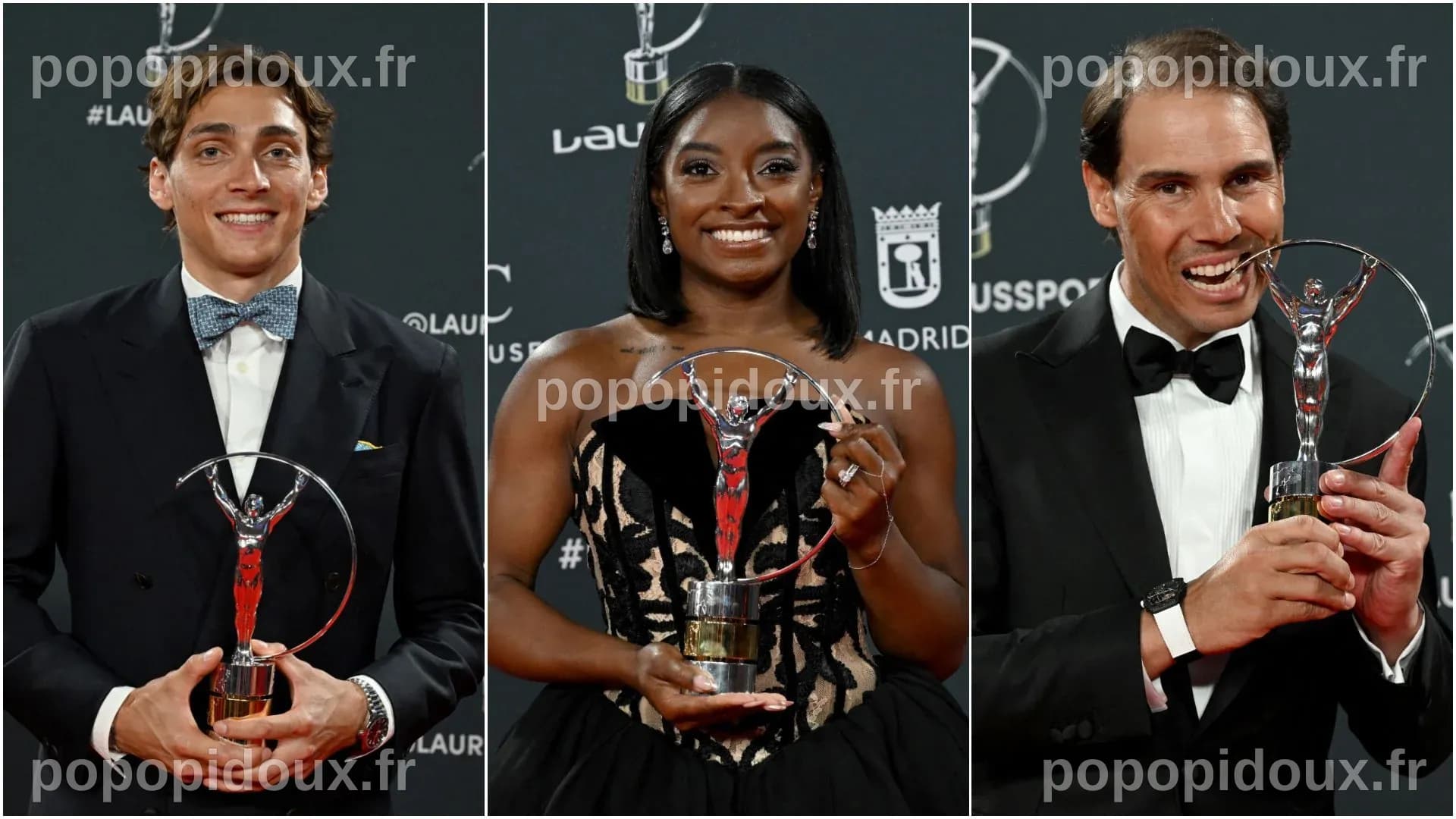 Laureus World Sport Awards : Simone Biles et Armand Duplantis élus ...