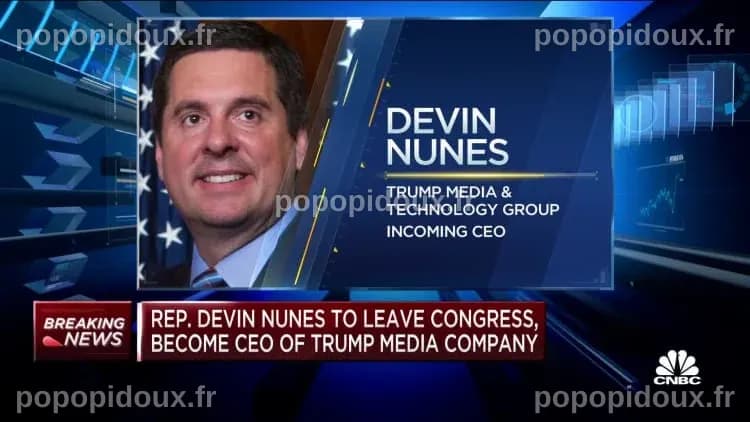 Devin Nunes resigns from Congress to be CEO of Trump Media & Technology ...