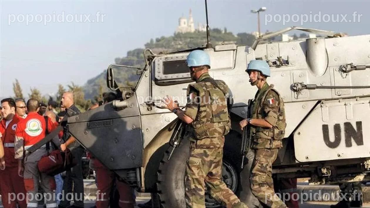 Six casques bleus français blessés dans un attentat au Sud-Liban