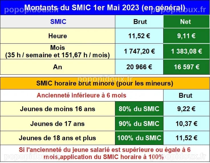Le Salaire Minimum de Croissance (SMIC) – info handicap