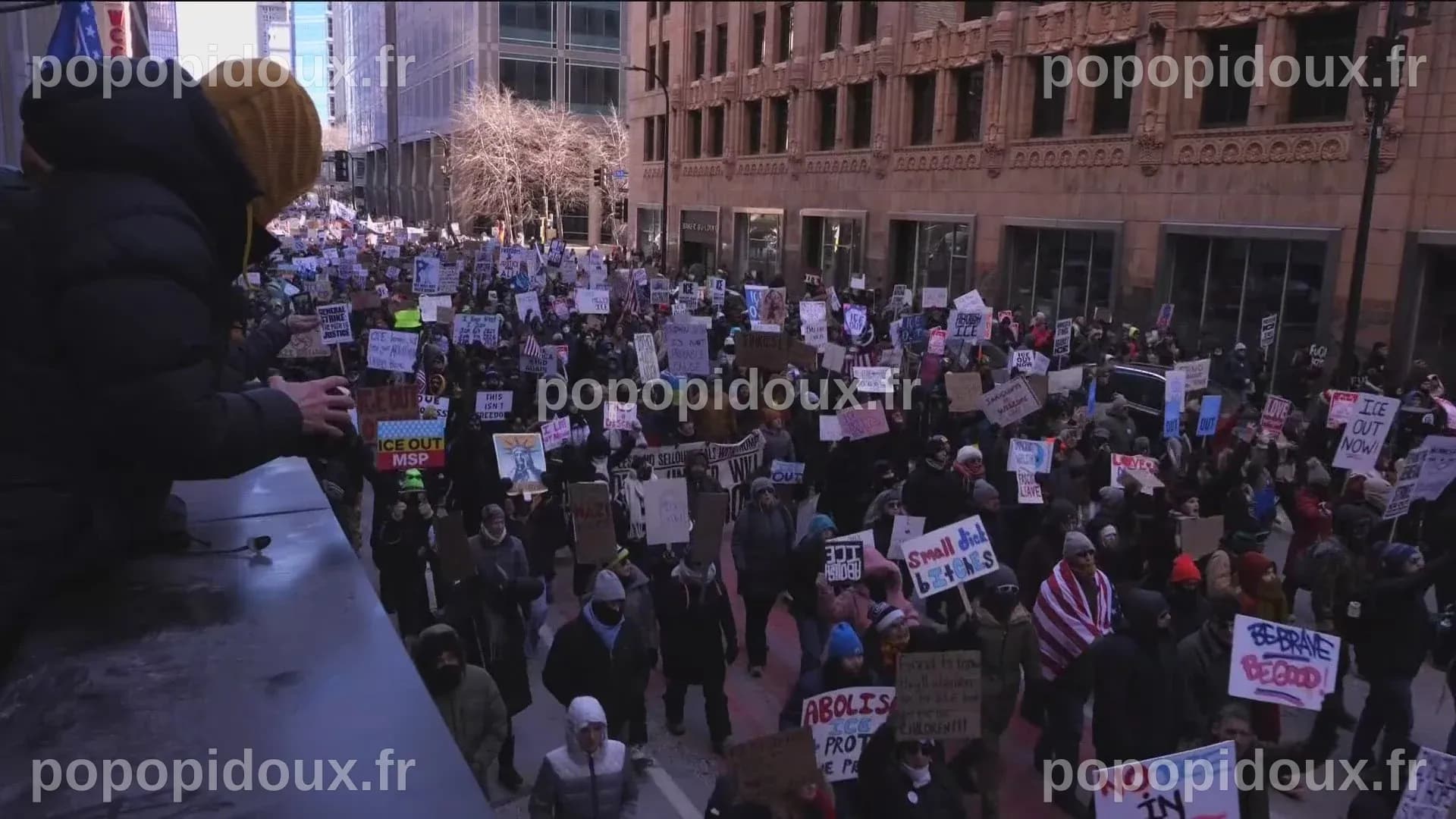 Thousands gather in downtown Minneapolis to protest Operation Metro ...