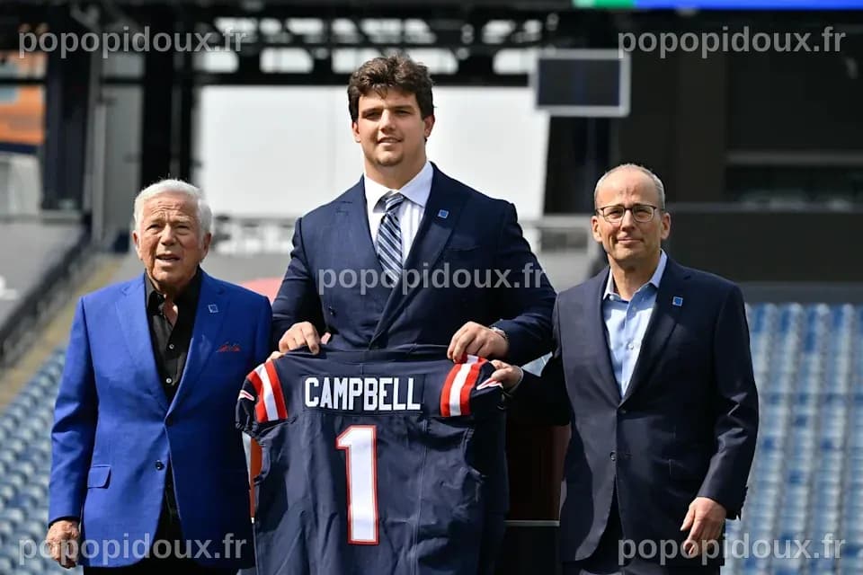 Will Campbell accueille le premier choix des Patriots dans l'équipe