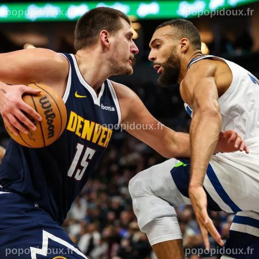 Play-offs NBA : Gobert-Jokic, défenseur d'élite contre génie offensif