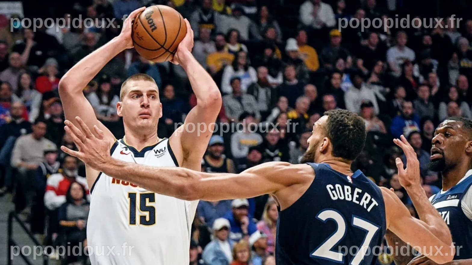 Rudy Gobert réussit à museler Nikola Jokic lors d'un match décisif