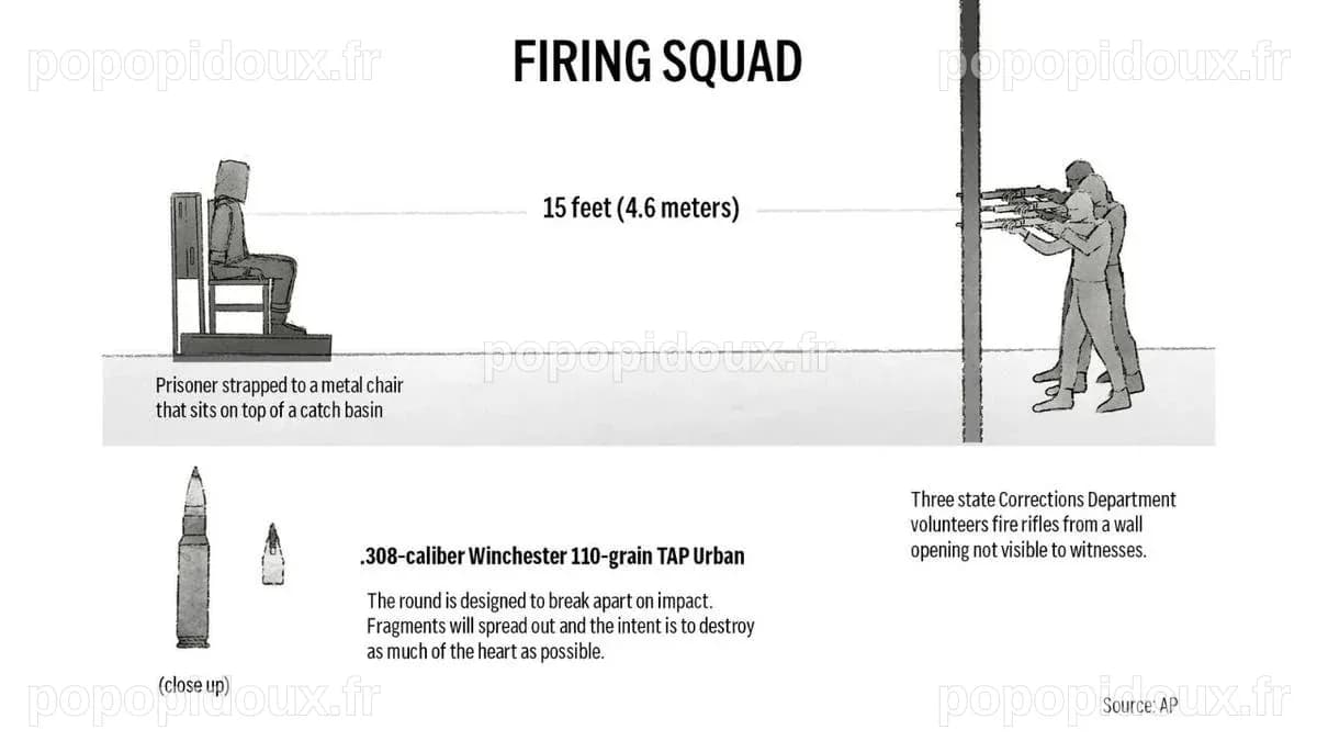 South Carolina convict to be executed by firing squad, first in 15 ...