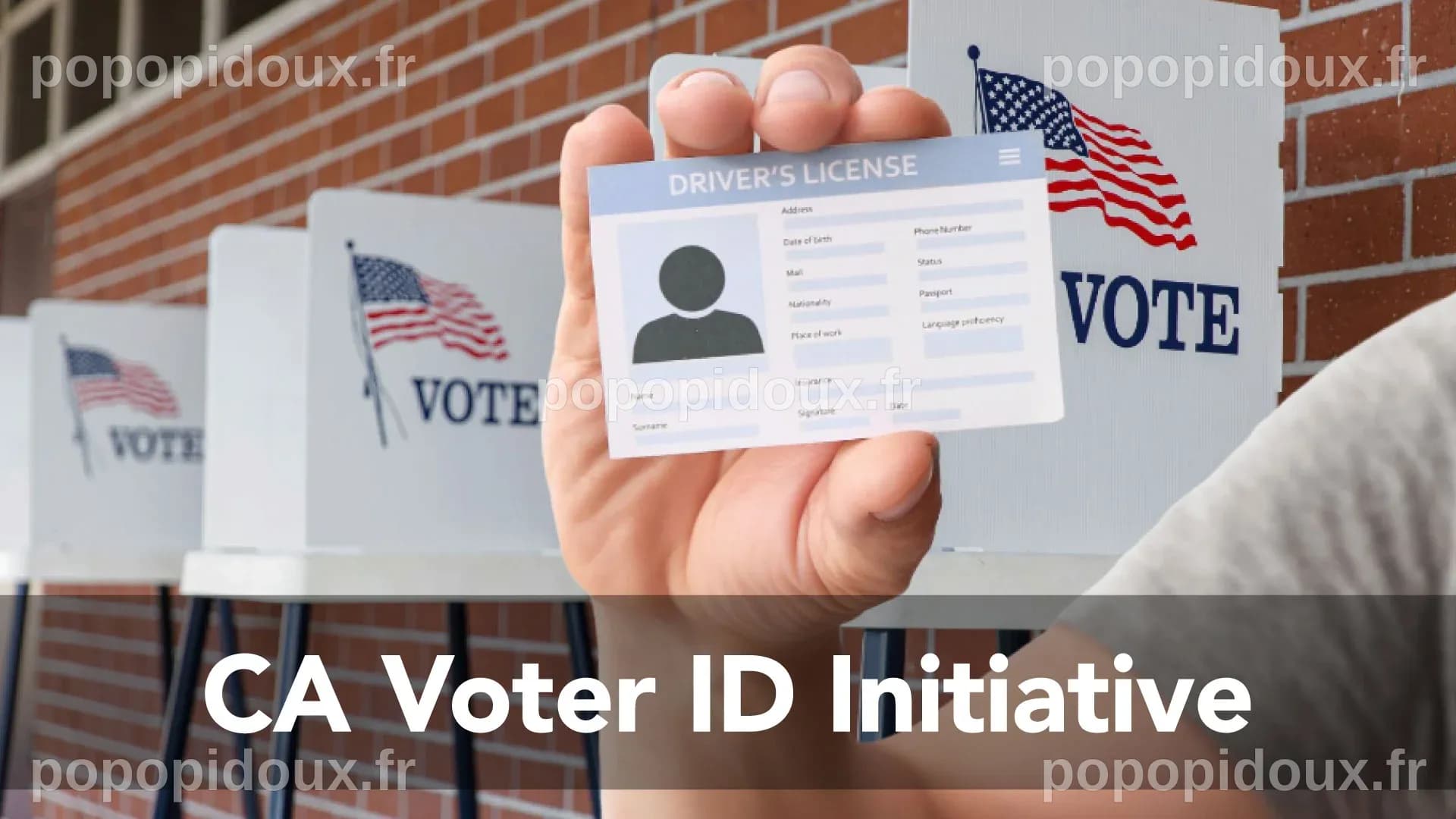 Le vote par identification se prépare à figurer sur le bulletin de novembre en Californie