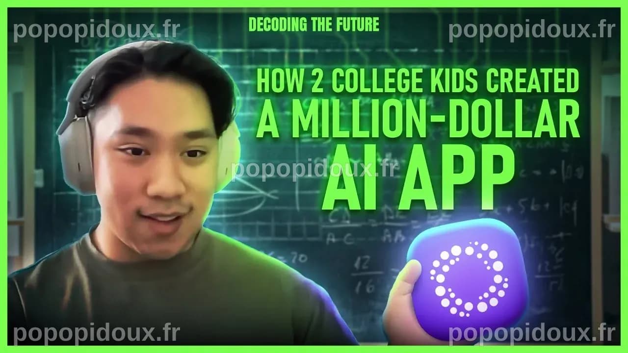 How 2 college kids created a million-dollar AI app - YouTube