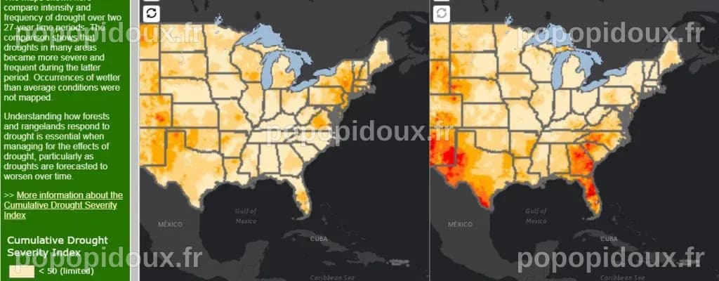 Drought in recent years has been more extreme in the Southeast ...